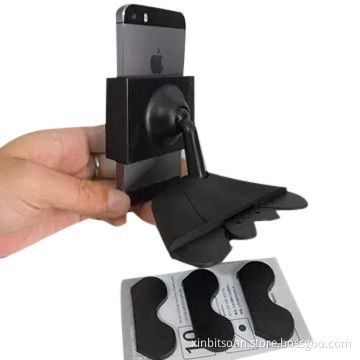 Universal car CD slot holder for cellphone & GPS navigator pad